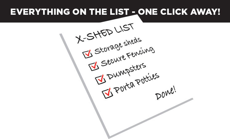 Xshed Checklist